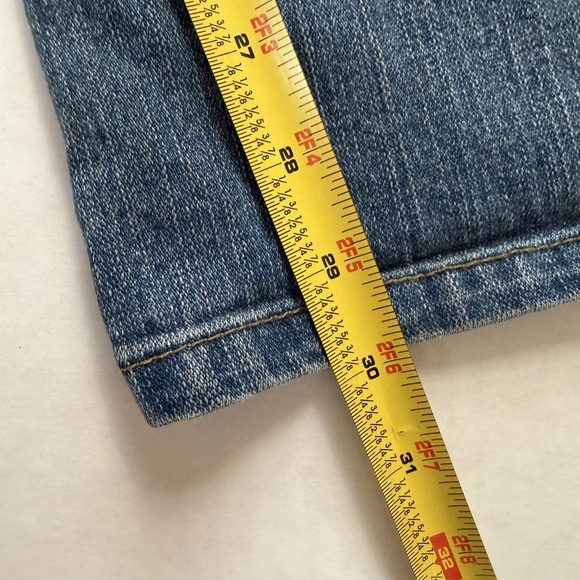 Jordache Y2K Bootcut Jeans Low Rise Stretch Denim 90s Flare Size 7/8 - Picture 10 of 10